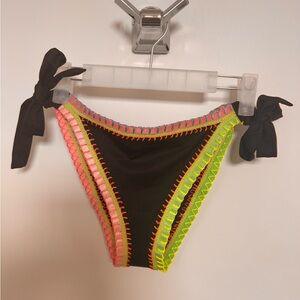 Solange Ferrari Black Bikini Bottom